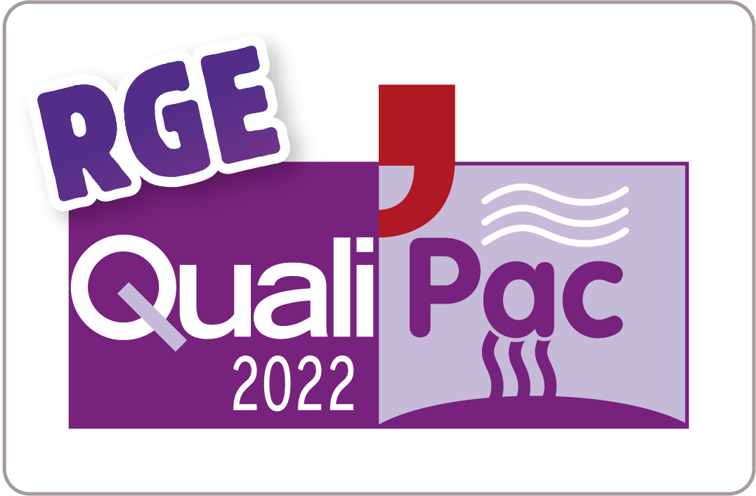 logo RGE QualicPac 2021 SARL Eric Jean Plombier à Caen et Bayeux