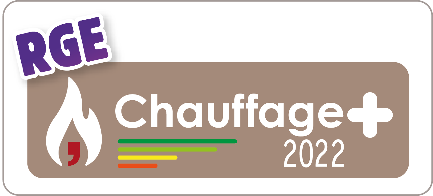 logo RGE Chauffage+2021 SARL Eric Jean Plombier à Caen et Bayeux