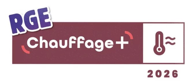 logo RGE Chauffage+2021 SARL Eric Jean Plombier à Caen et Bayeux